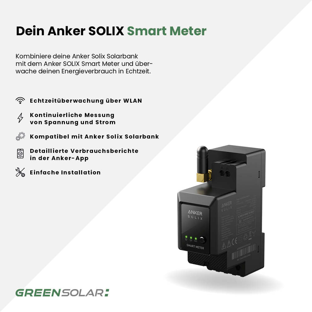 Anker Solix - Smart Energy Monitor (für Monitoring & Optimierung)